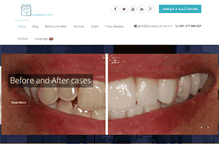 Tablet Screenshot of clinicadentariaemlisboa.com